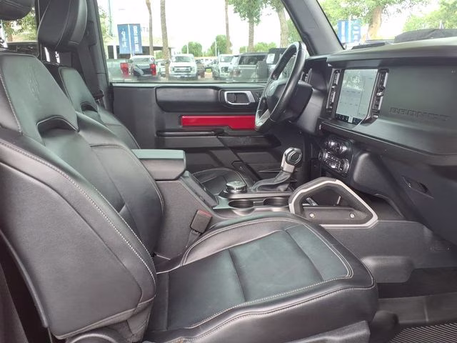 2021 Rapid Red Metallic Tinted Clearcoat Ford Bronco First Edition 4X4 SUV
