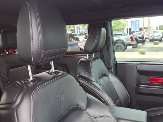 2021 Rapid Red Metallic Tinted Clearcoat Ford Bronco First Edition 4X4 SUV