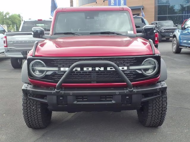 2021 Rapid Red Metallic Tinted Clearcoat Ford Bronco First Edition 4X4 SUV