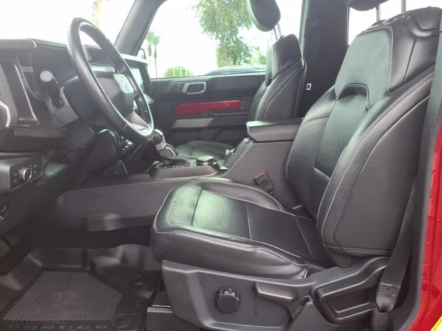2021 Rapid Red Metallic Tinted Clearcoat Ford Bronco First Edition 4X4 SUV