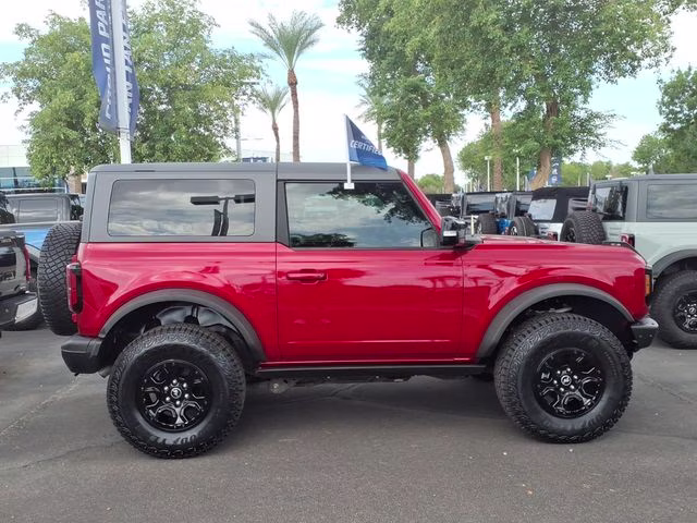 2021 Rapid Red Metallic Tinted Clearcoat Ford Bronco First Edition 4X4 SUV