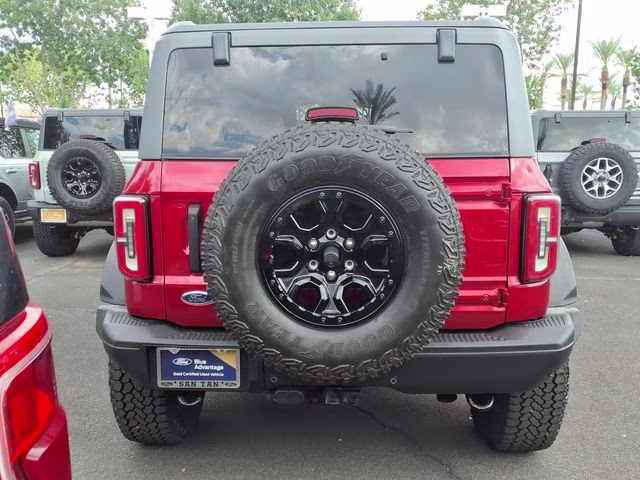 2021 Rapid Red Metallic Tinted Clearcoat Ford Bronco First Edition 4X4 SUV