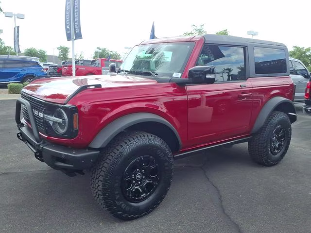 2021 Rapid Red Metallic Tinted Clearcoat Ford Bronco First Edition 4X4 SUV