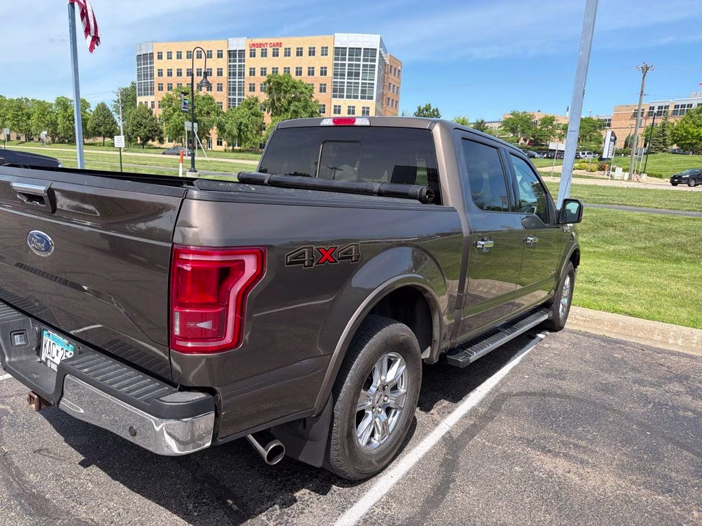 2017 Caribou Metallic Ford F-150 Lariat w/Trailer Tow & Chrome Appearance Pkg 4X4 Truck