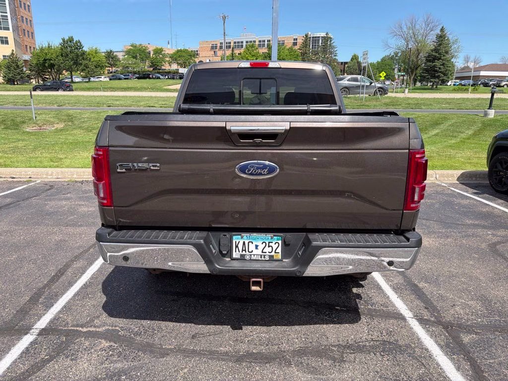 2017 Caribou Metallic Ford F-150 Lariat w/Trailer Tow & Chrome Appearance Pkg 4X4 Truck
