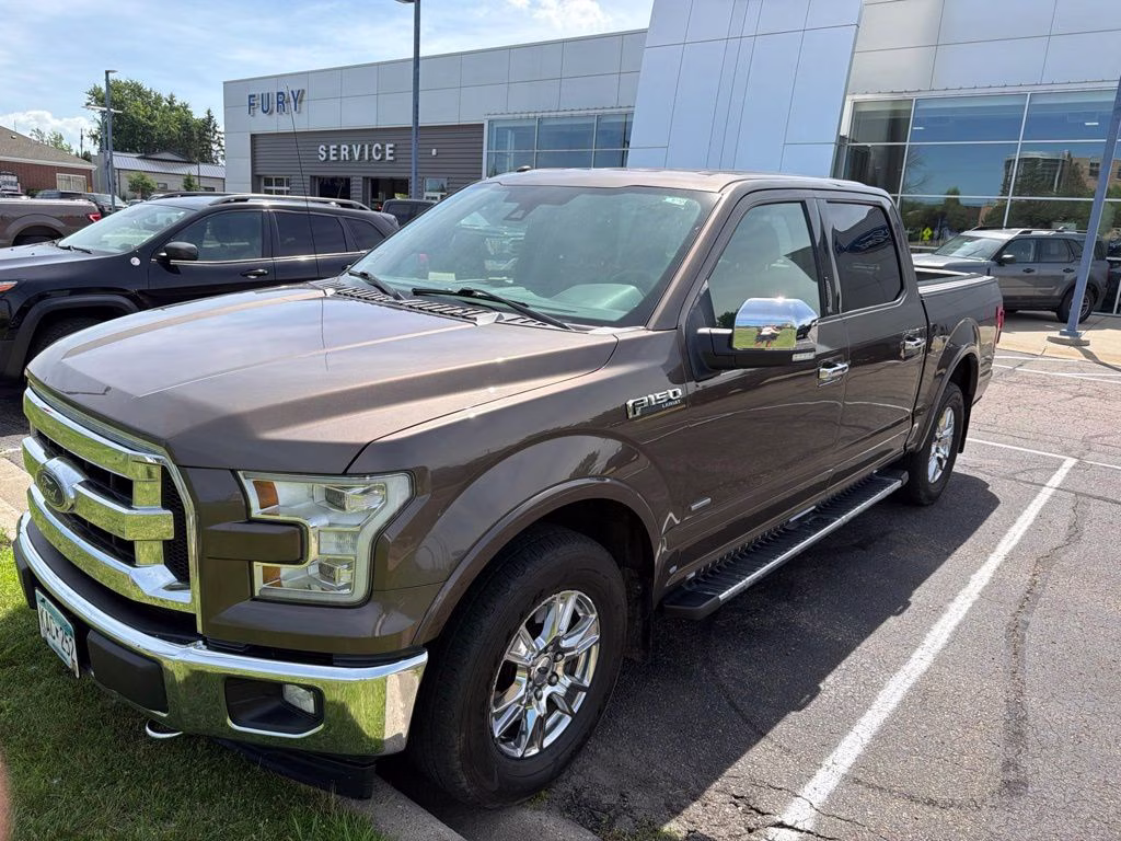 2017 Caribou Metallic Ford F-150 Lariat w/Trailer Tow & Chrome Appearance Pkg 4X4 Truck