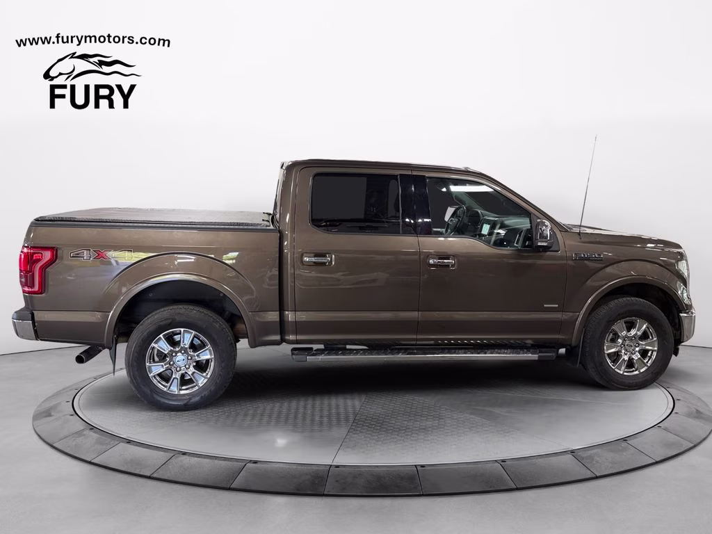 2017 Caribou Metallic Ford F-150 Lariat w/Trailer Tow & Chrome Appearance Pkg 4X4 Truck
