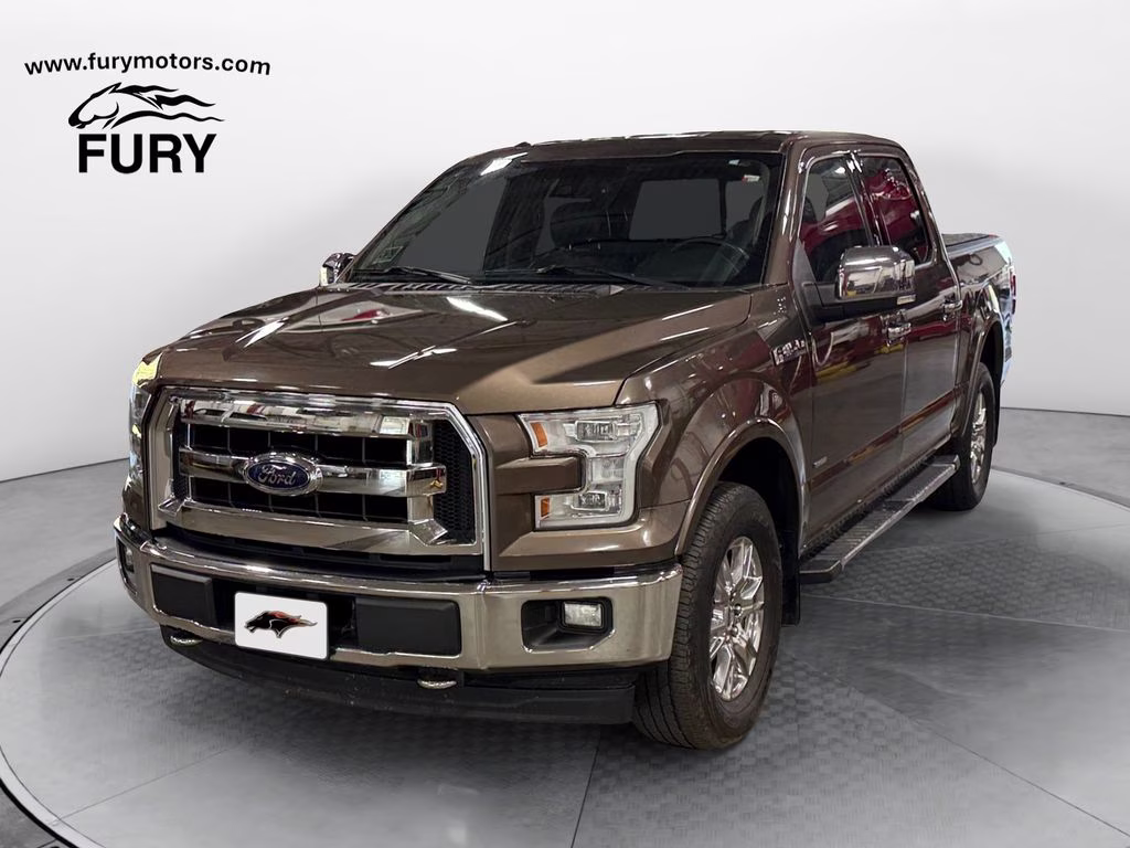 2017 Caribou Metallic Ford F-150 Lariat w/Trailer Tow & Chrome Appearance Pkg 4X4 Truck