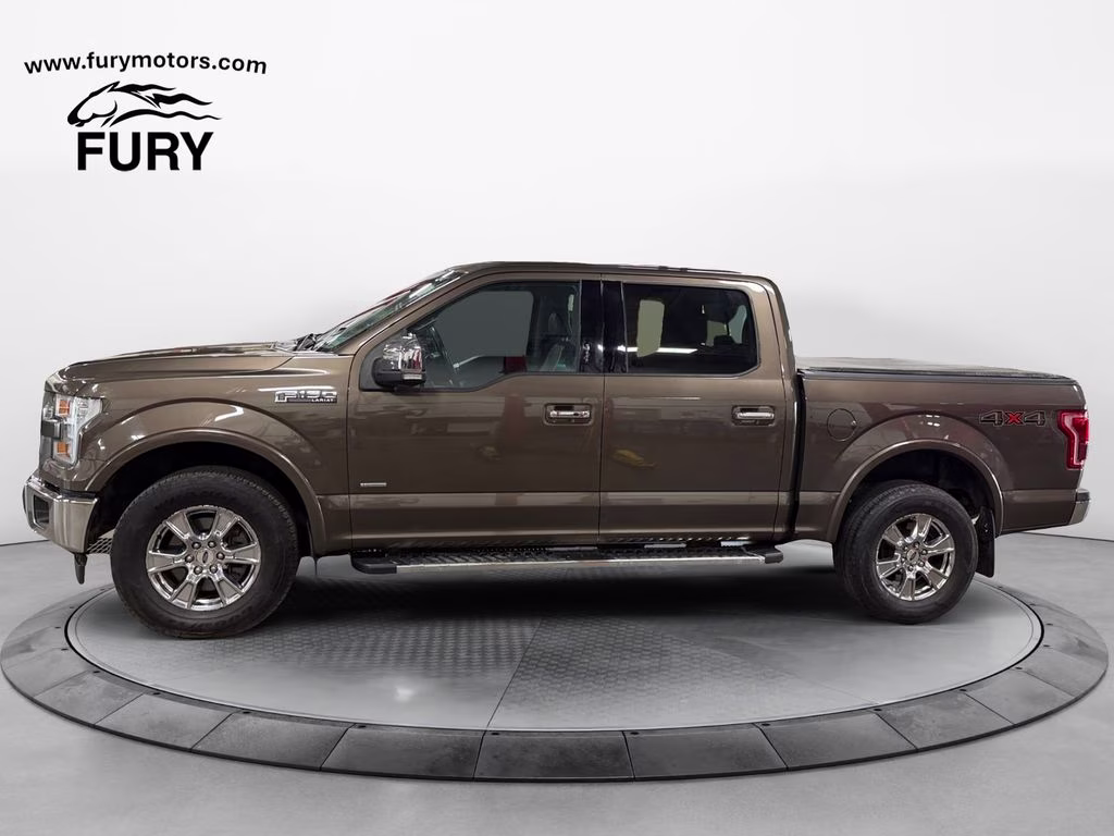 2017 Caribou Metallic Ford F-150 Lariat w/Trailer Tow & Chrome Appearance Pkg 4X4 Truck
