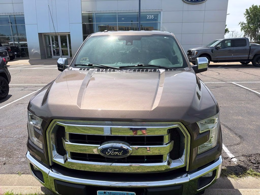 2017 Caribou Metallic Ford F-150 Lariat w/Trailer Tow & Chrome Appearance Pkg 4X4 Truck