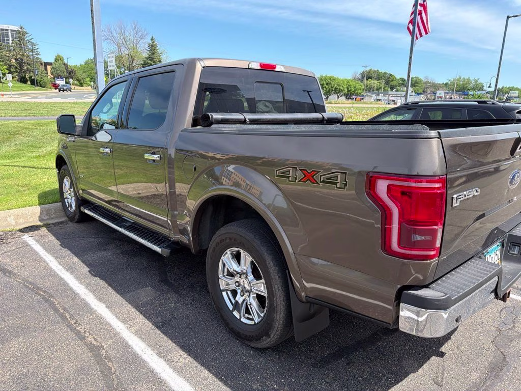 2017 Caribou Metallic Ford F-150 Lariat w/Trailer Tow & Chrome Appearance Pkg 4X4 Truck
