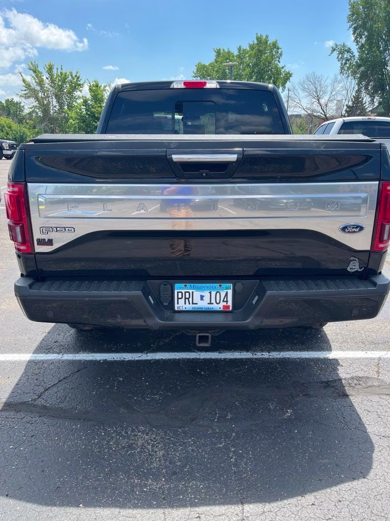 2017 Shadow Black Ford F-150 Platinum w/Tech / Tow / 360 Camera 4X4 Truck