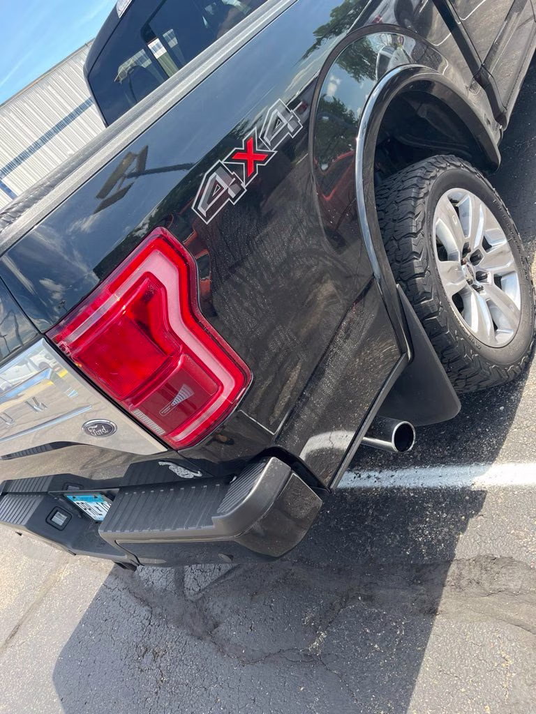 2017 Shadow Black Ford F-150 Platinum w/Tech / Tow / 360 Camera 4X4 Truck