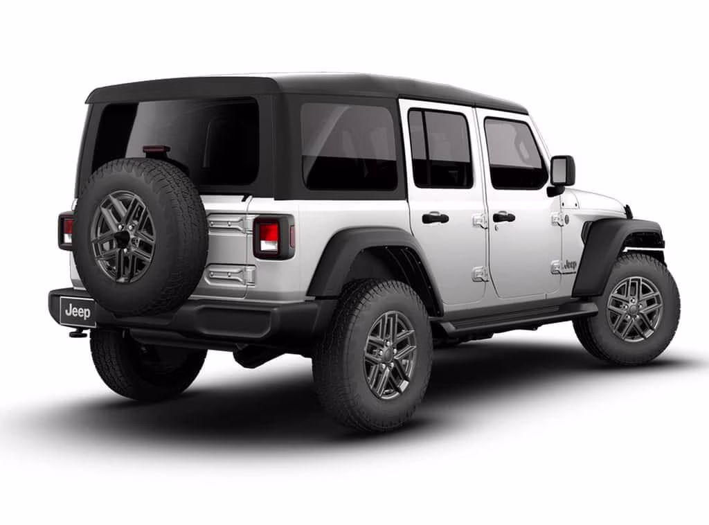 2026 Bright White Clear Coat Jeep Wrangler Wrangler 4-door Sport S 4-door