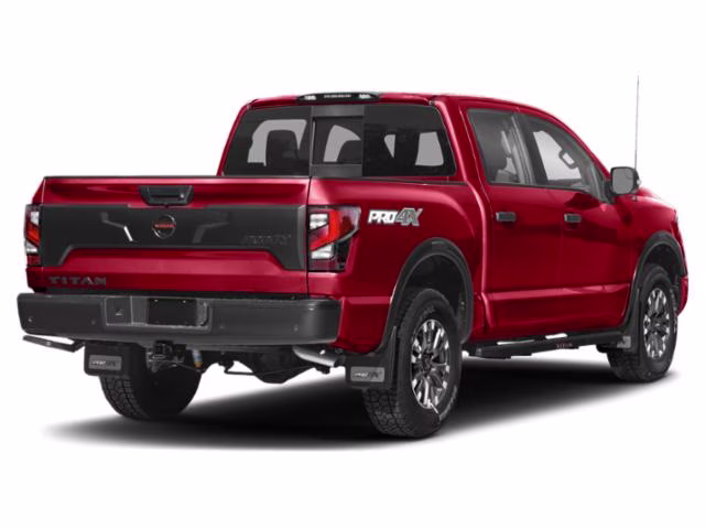 2021 Red Alert Nissan Titan PRO-4X 4X4 Truck