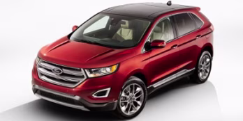 2018 Blue Ford Edge SEL AWD SUV