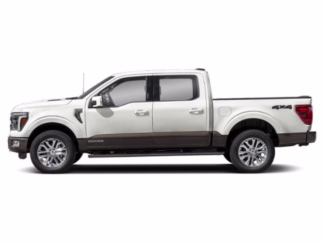 2024 Star White Metallic Tri-Coat//Darkened Bronze Ford F-150 King Ranch 4X4 Truck