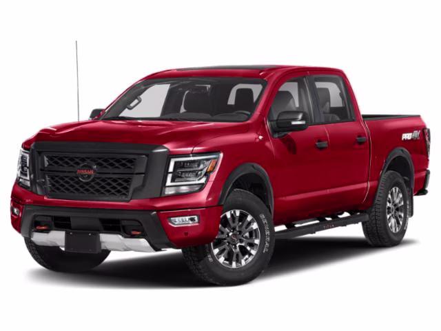2021 Red Alert Nissan Titan PRO-4X 4X4 Truck
