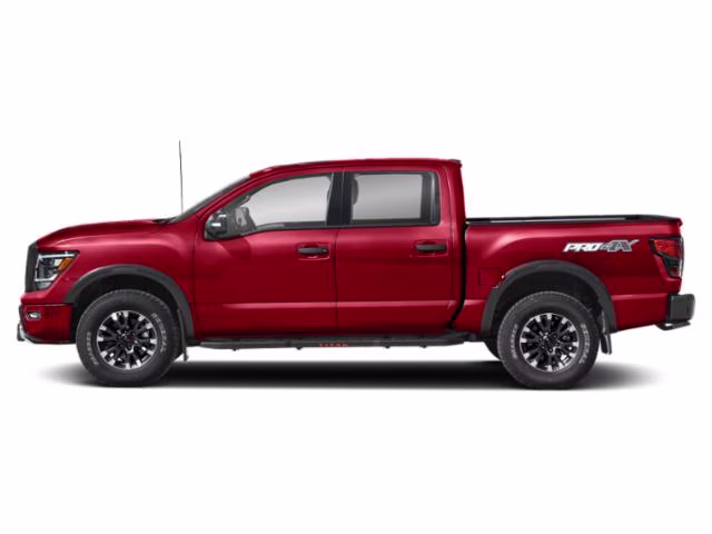2021 Red Alert Nissan Titan PRO-4X 4X4 Truck