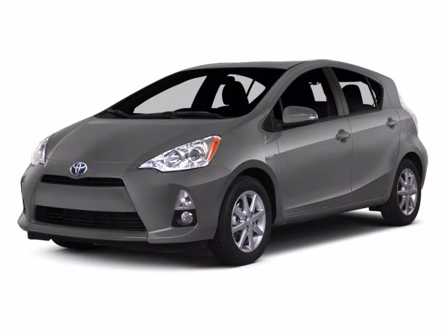 2012 Gray Toyota Prius c FWD Sedan