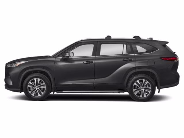 2026 Midnight Black Metallic Toyota Highlander Hybrid Black SofTex-trimmed AWD Crossover