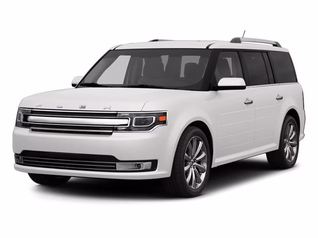 2014 Oxford White Ford Flex Limited FWD SUV