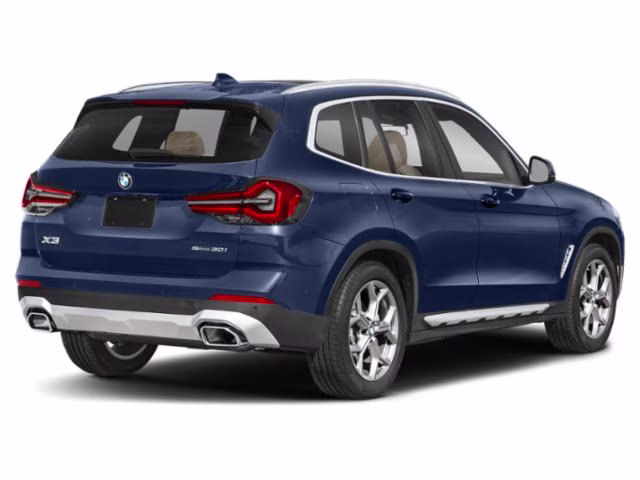 2022 Phytonic Blue Metallic BMW X3 sDrive30i RWD SUV