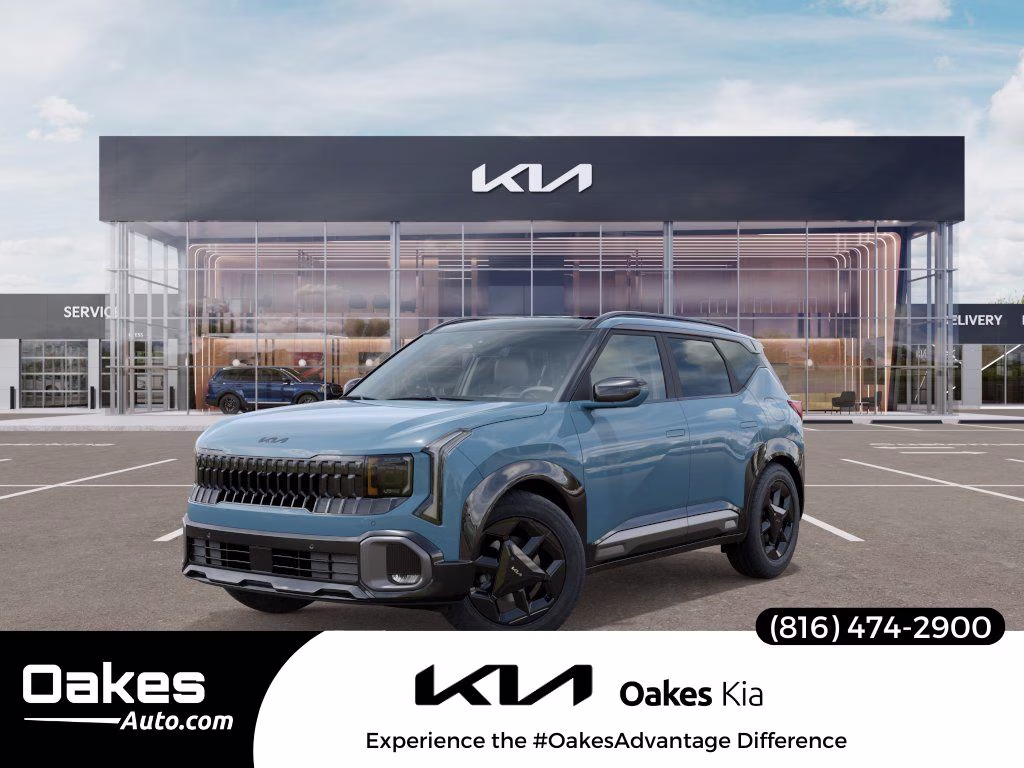 2027 Frost Blue Kia Seltos X-Line S AWD SUV