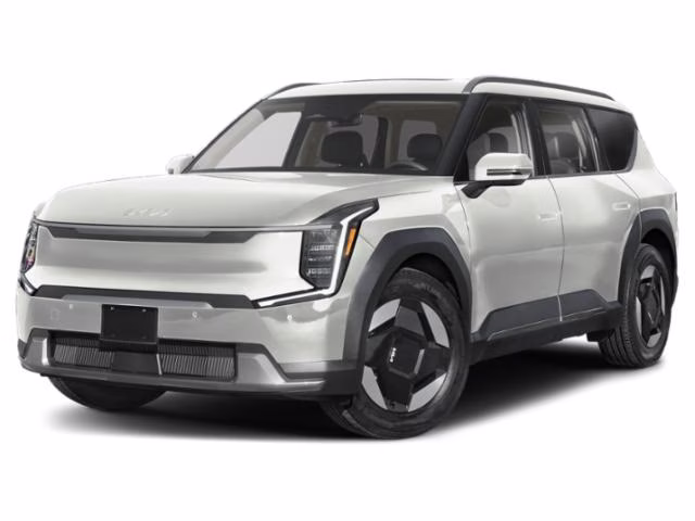 2026 Ivory Silver Kia EV9 Wind AWD SUV
