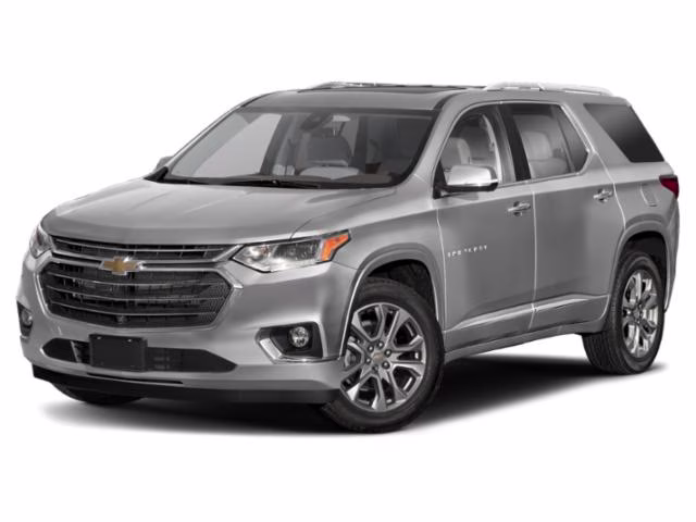 2021 Silver Ice Metallic Chevrolet Traverse Premier FWD SUV
