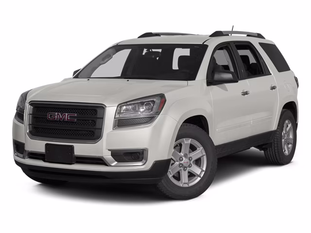 2014 Summit White GMC Acadia SLT-1 FWD SUV
