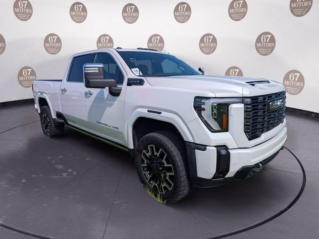 2024 White Frost Tricoat GMC Sierra 2500HD Denali Ultimate 4X4 Truck