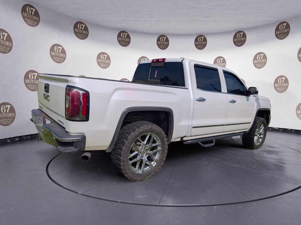 2018 White Frost Tricoat GMC Sierra 1500 SLT 4X4 Truck