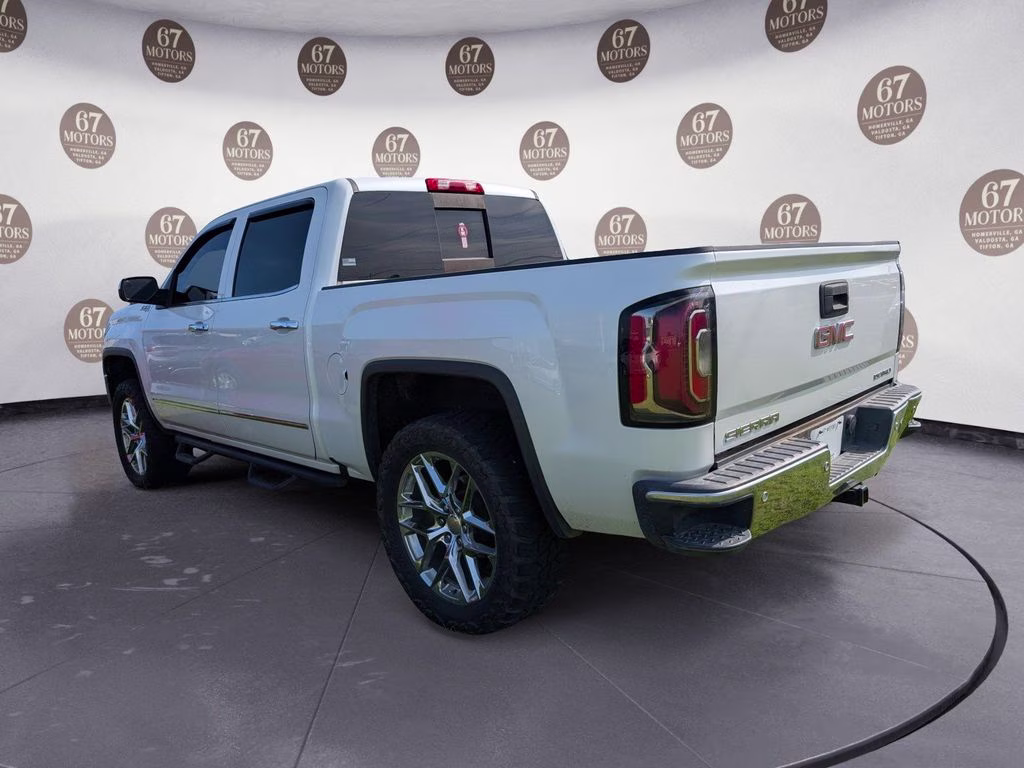 2018 White Frost Tricoat GMC Sierra 1500 SLT 4X4 Truck