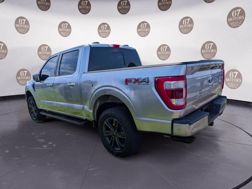 2021 Silver Metallic Ford F-150 Lariat 4X4 Truck