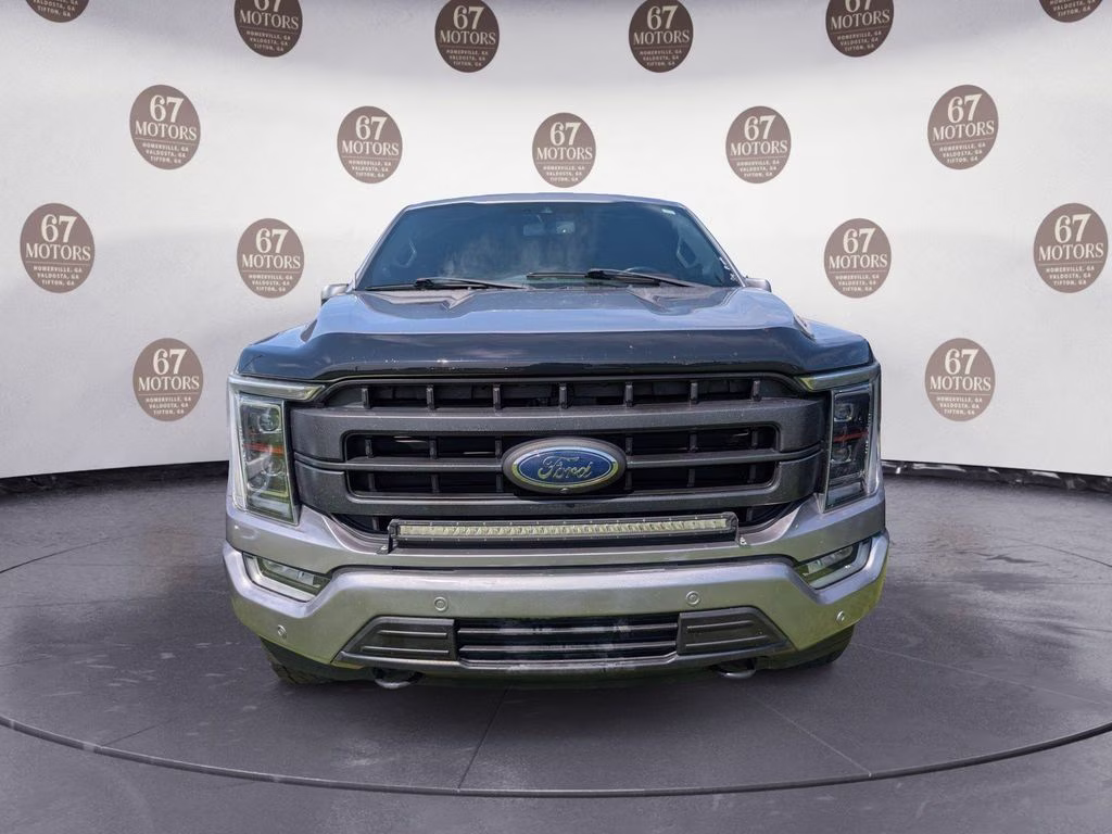 2021 Silver Metallic Ford F-150 Lariat 4X4 Truck