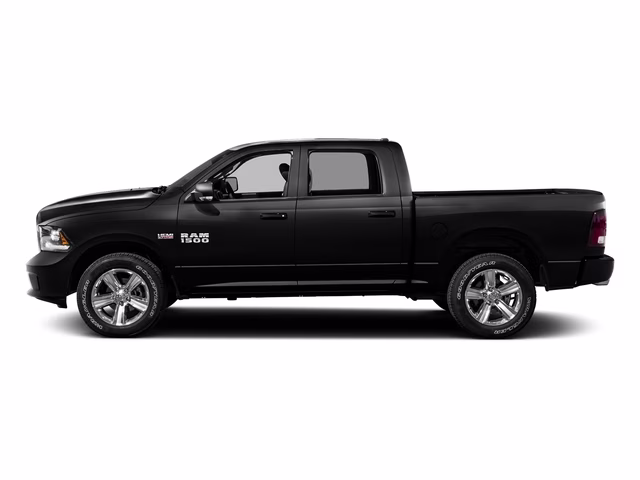 2016 Brilliant Black Crystal Pearlcoat Ram 1500 Big Horn 4X4 Truck