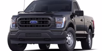 2022 Blue Metallic Ford F-150 XL 4X4 Truck