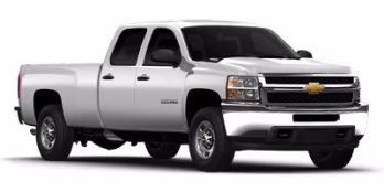 2012 Silver Ice Metallic Chevrolet Silverado 3500HD LT 4X4 Truck