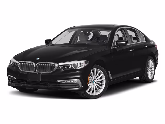2017 Jet Black BMW 5 Series 530i RWD Sedan