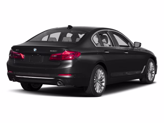 2017 Jet Black BMW 5 Series 530i RWD Sedan