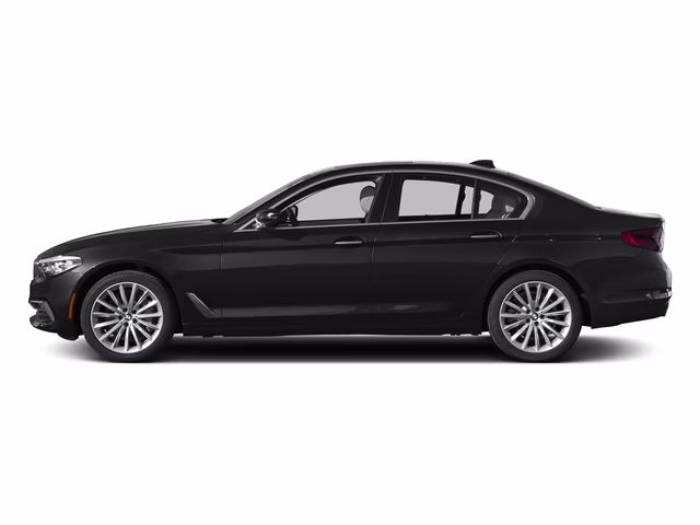 2017 Jet Black BMW 5 Series 530i RWD Sedan