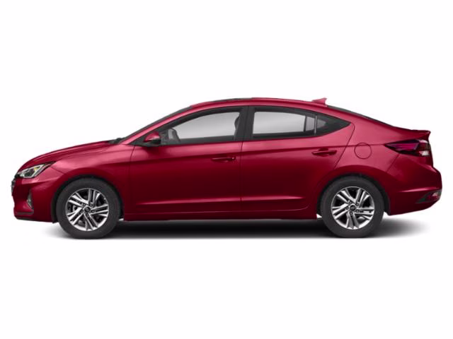 2020 Scarlet Red Pearl Hyundai Elantra SEL FWD Sedan