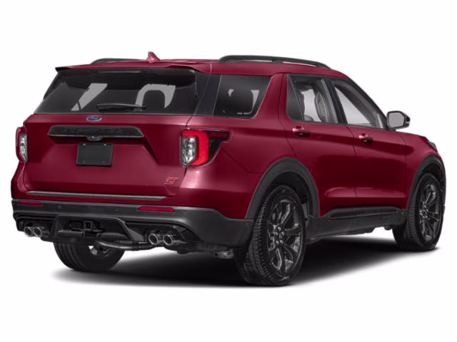 2023 Red Metallic Ford Explorer ST 4X4 SUV