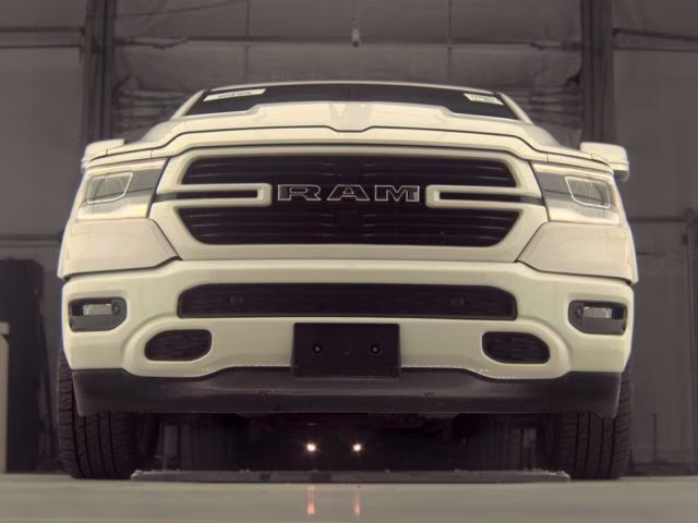 2019 Ivory White Ram 1500 Laramie 4X4 Truck