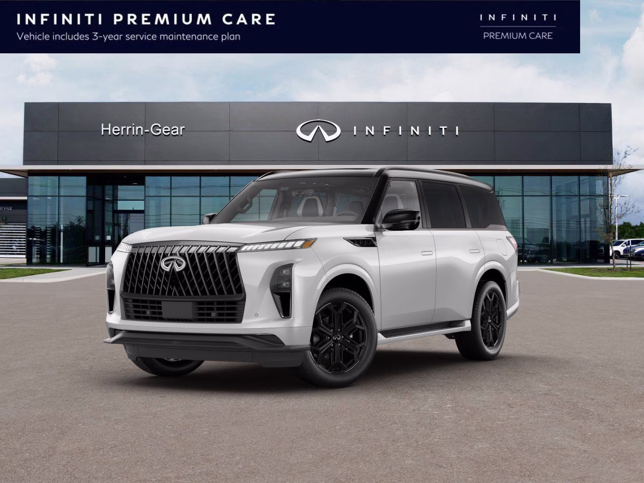 2027 White / Black INFINITI QX80 4X4