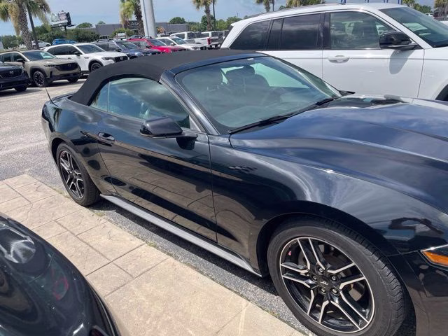 2020 Shadow Black Ford Mustang EcoBoost Premium RWD Convertible
