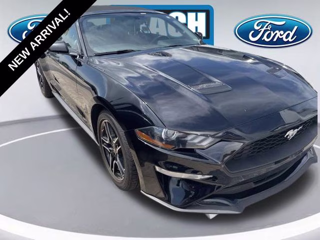 2020 Shadow Black Ford Mustang EcoBoost Premium RWD Convertible