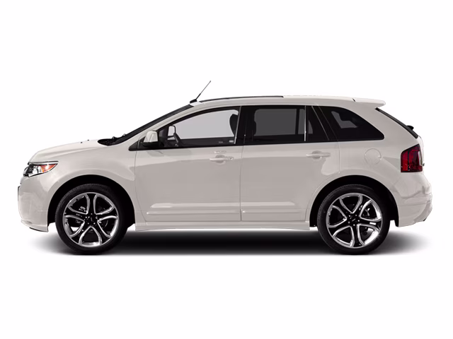 2013 White Platinum Tri-Coat Metallic Ford Edge Sport AWD SUV