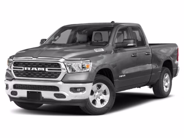2022 Billet Silver Metallic Clearcoat Ram 1500 Big Horn 4X4 Truck